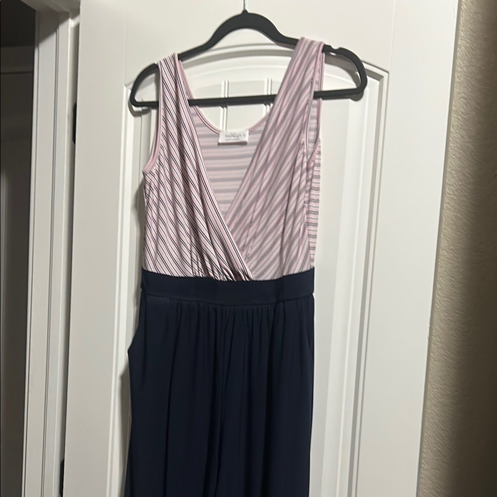 Kaileigh Pink jumpsuit